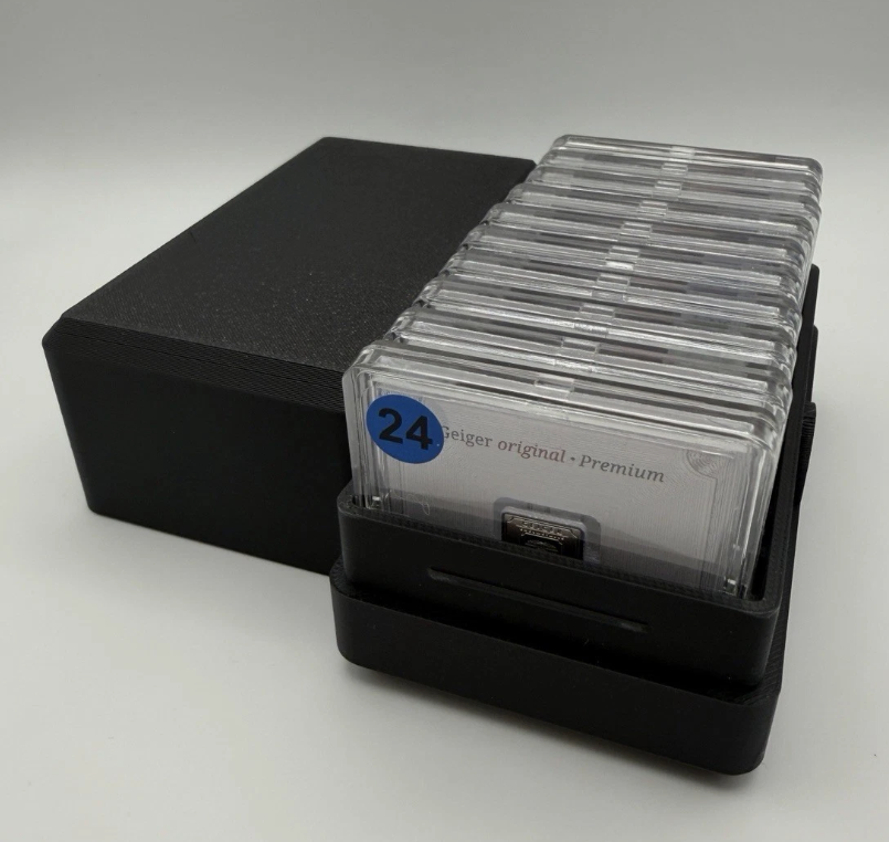 Geiger Edelmetalle Assay Storage Box Holds 10 - Fits 1g 5g 10g Silver Gold