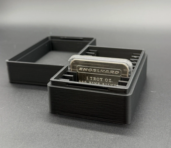 10 Slot 1oz Silver Bar Stacker Capsule Storage Box Air-Tite Holder - Pick Color
