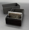 Silver Bar Storage Box 1oz Stackers in Square Capsules 10 Slot Holder Case