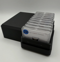 Geiger Edelmetalle Assay Storage Box Holds 10 - Fits 1g 5g 10g w Engraved Logo