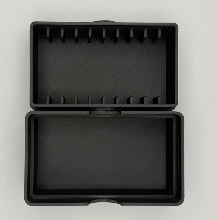 Geiger Edelmetalle Assay Storage Box Holds 10 - Fits 1g 5g 10g w Engraved Logo