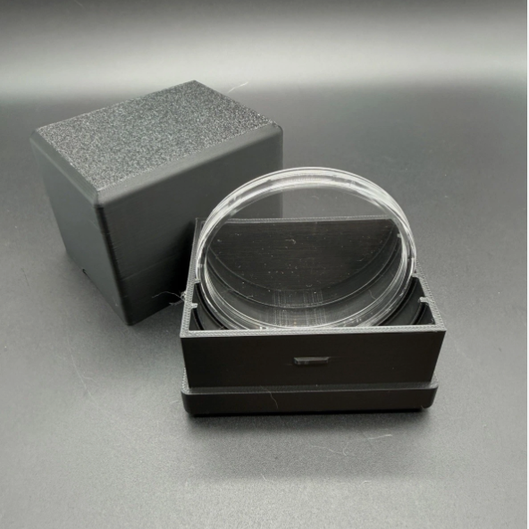5oz Silver Coin Storage Box Holds 5 Air-Tite Y65 3XL Capsules