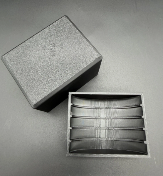 5oz Silver Coin Storage Box Holds 5 Air-Tite Y65 3XL Capsules