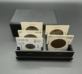 30 Slot 2x2 Cardboard Coin Flip Storage Box Silver Copper Holder